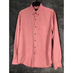 J Crew Shirt Button Down Long Sleeve Mens Adult Size Medium
